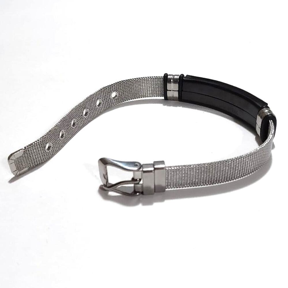 Christian Cross bracelet Silver Stainless Watch Buckle Valentines Birthday NEW!